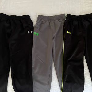 Under Armour boys track pant lot - size 7